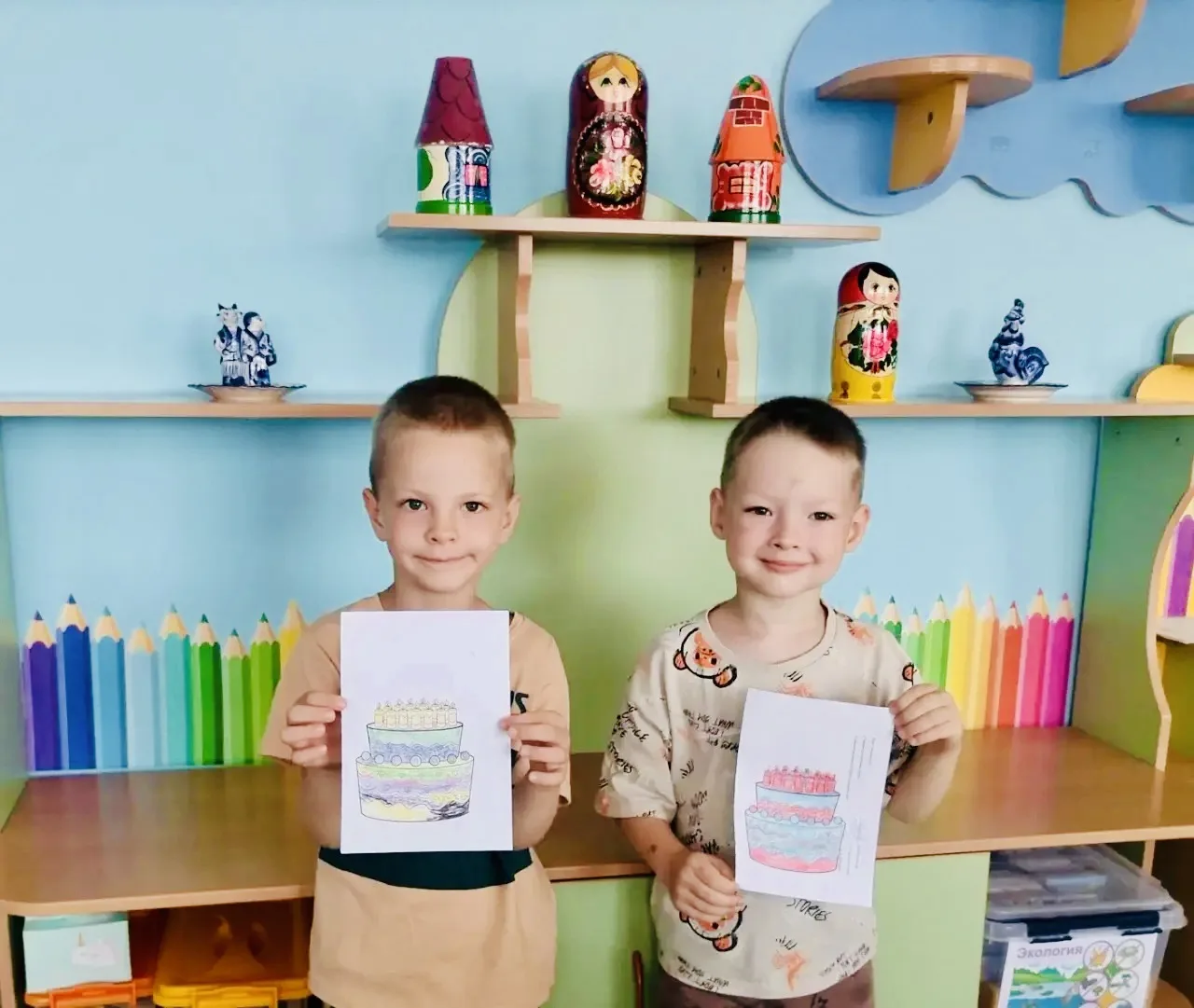 🎂 Сегодня Международный день торта — праздник, который делает день слаще. Воспитанники...