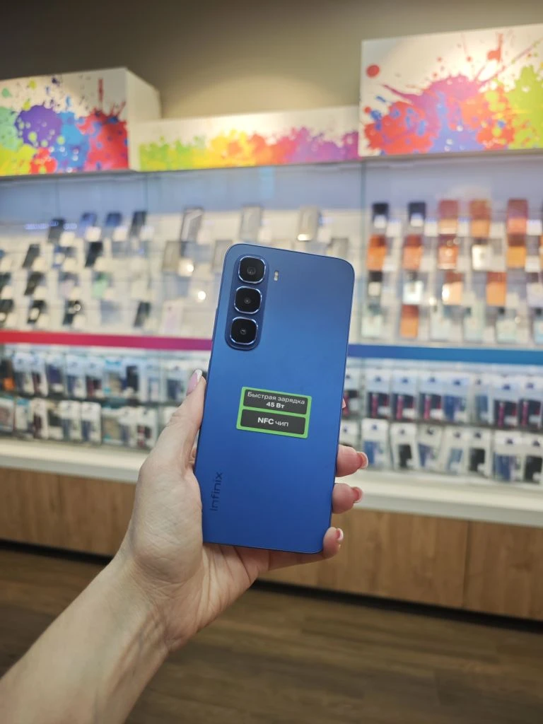 📱 Знаете, что особенно радует в Infinix Hot 60i? У него большой 6,6‑дюймовый IPS‑экран...