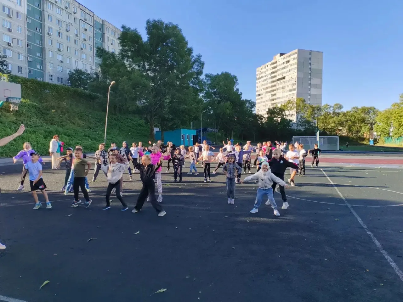 Сегодня на стадионе для учеников начальной школы прошел День здоровья 🙌🏻💪🏻