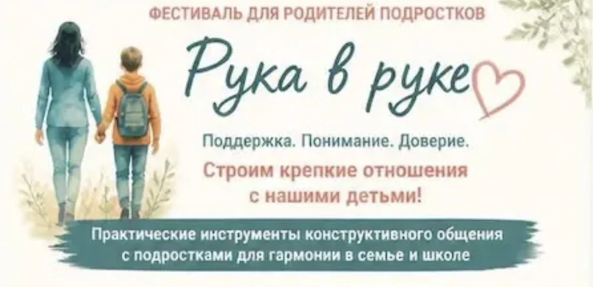 естиваль для родителей «Рука в руке»!