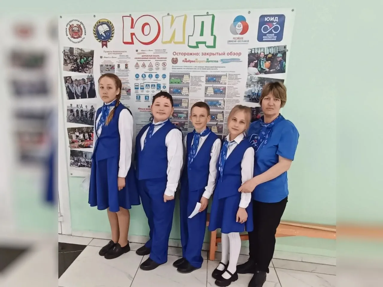 Сегодня прошёл муниципальный этап Всероссийского конкурса "Безопасное колесо". Нашу школу представля