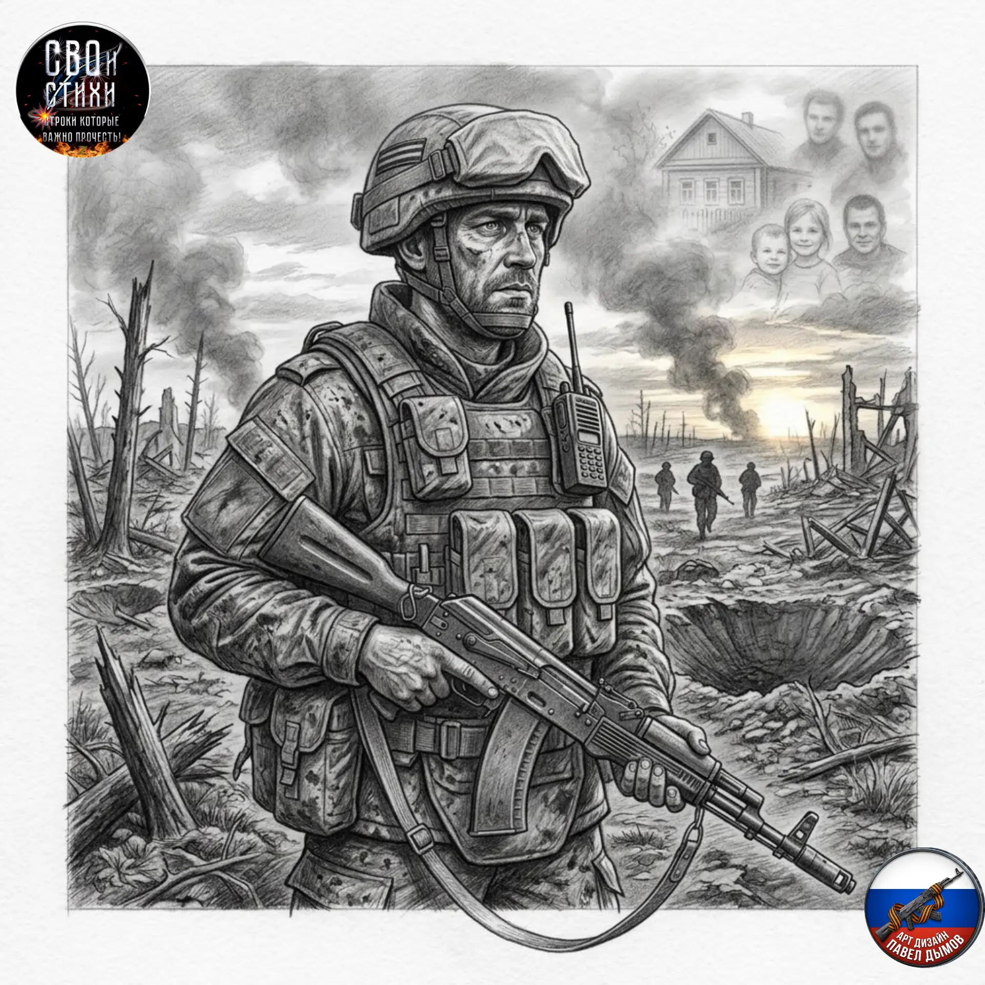 За горизонтом догорали зори,