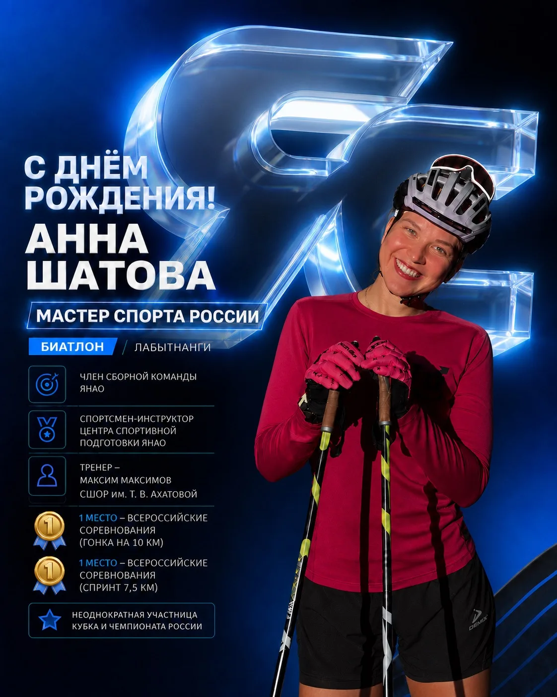 🎉 С днём рождения, Анна Шатова!