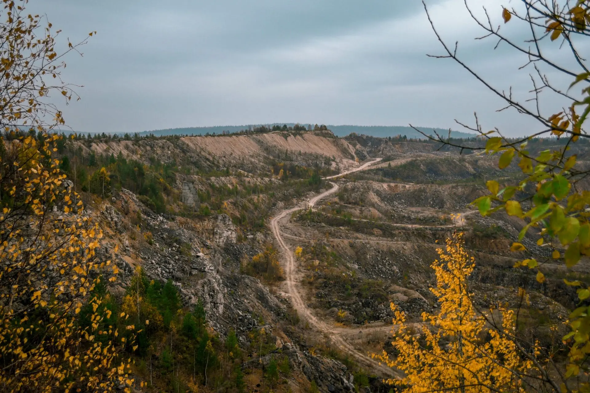 ⛰ Горный пейзаж в Чусовом