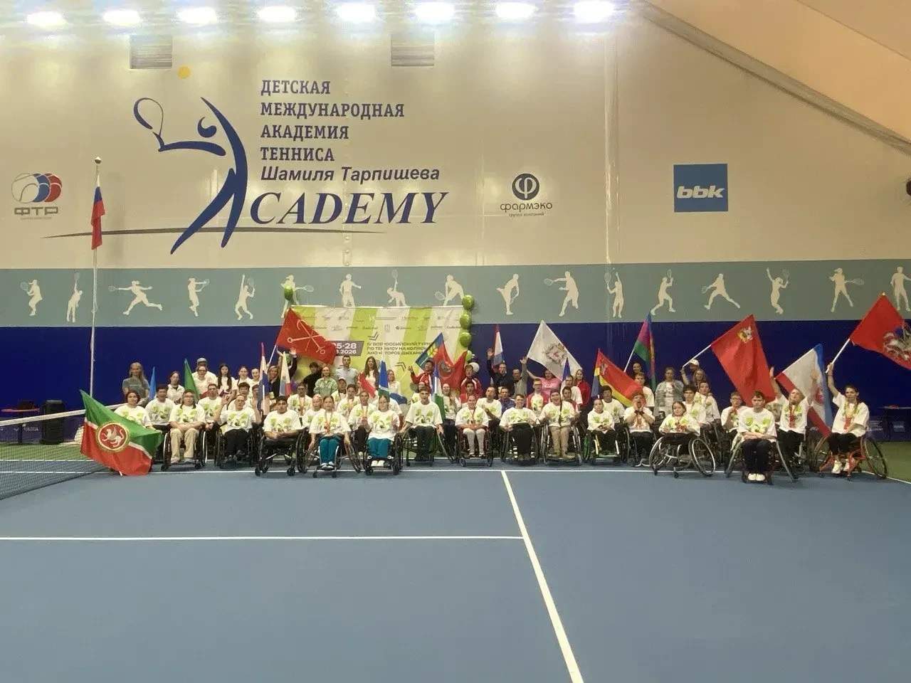 🎾 С 24 по 28 августа в Красногорске прошел IV Всероссийский турнир по теннису на коляс...