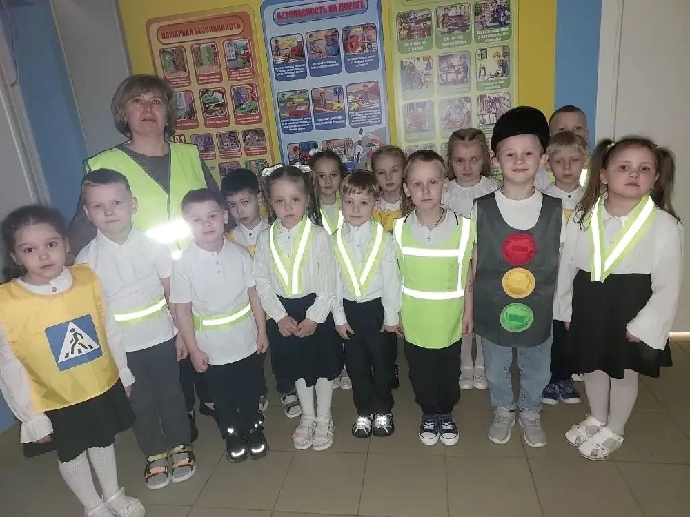 🚦 Воспитанники детского сада «Ягодка» — за #безопасность на дорогах!