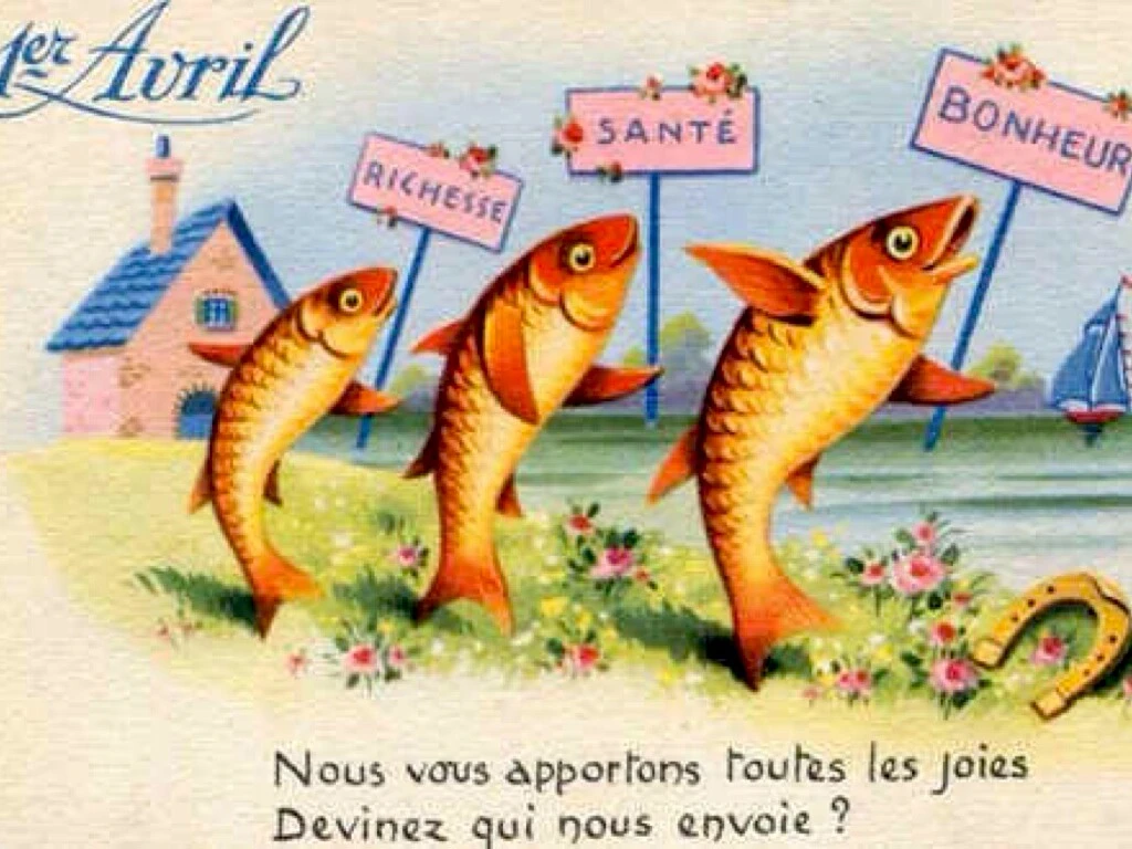 Savez-vous qu’en France, le premier avril, il est coutumier de faire des plaisanteries ...