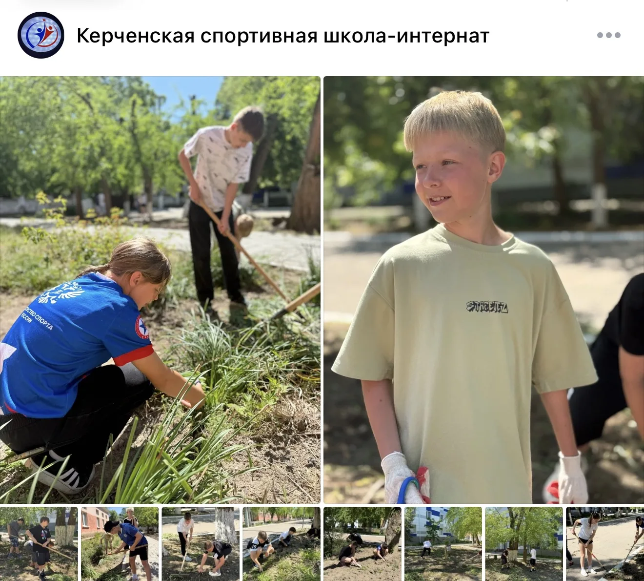 🧹 Трудовой десант: работа кипит!