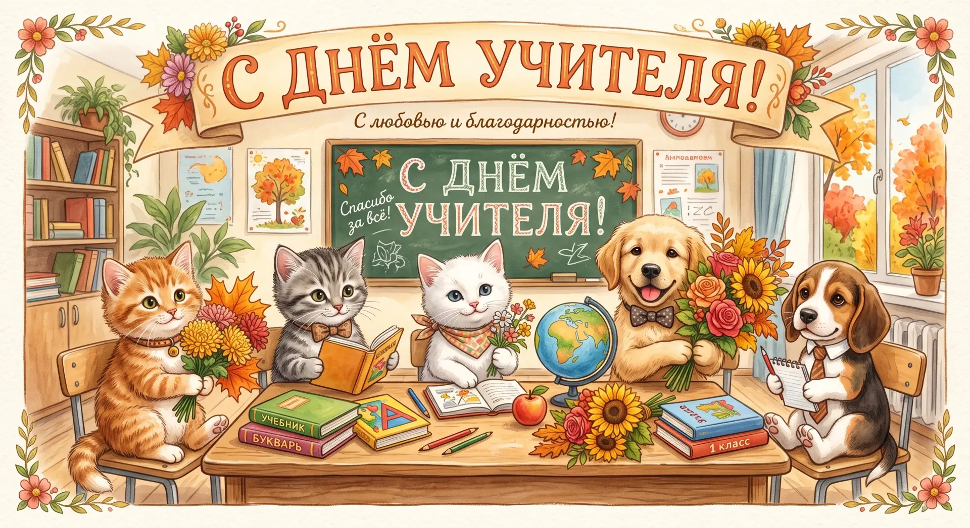 Дорогие учителя! 🌺