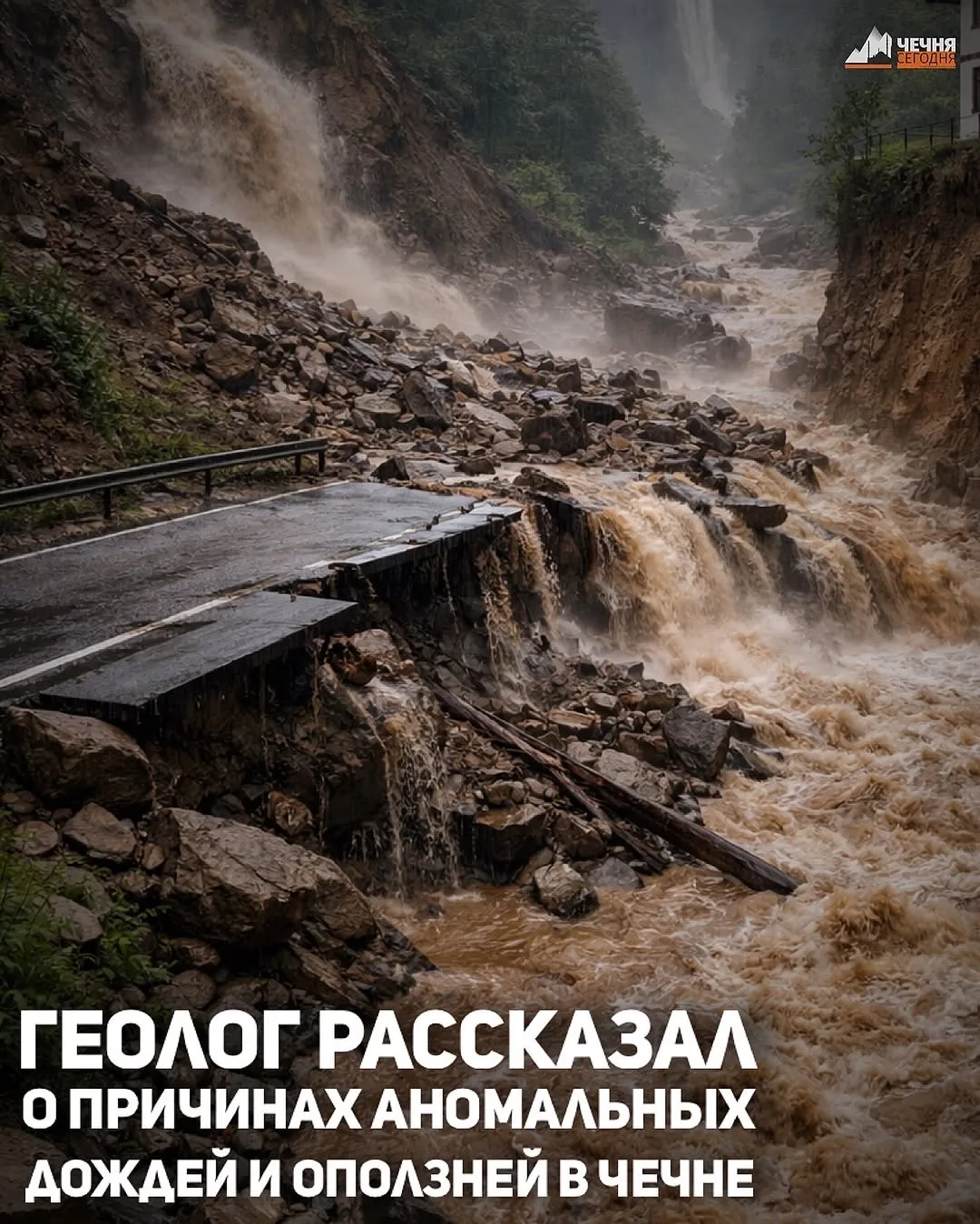 Сильные дожди, обрушившиеся на регионы Северного Кавказа в последние недели, стали причиной аварийны