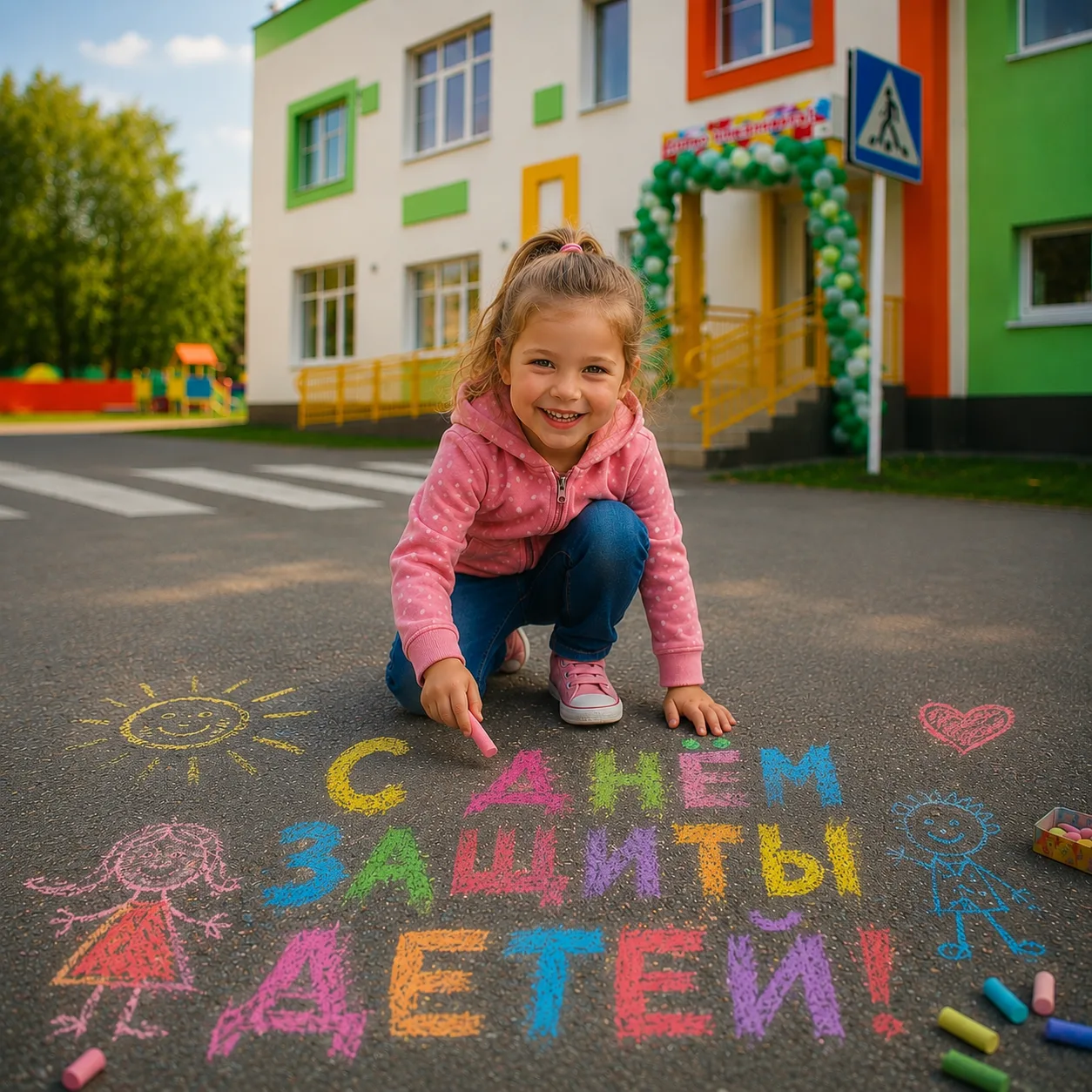 С Днем защиты детей! Родители — вы самая крепкая стена, самая мягкая подушка и самый надежный тыл. С