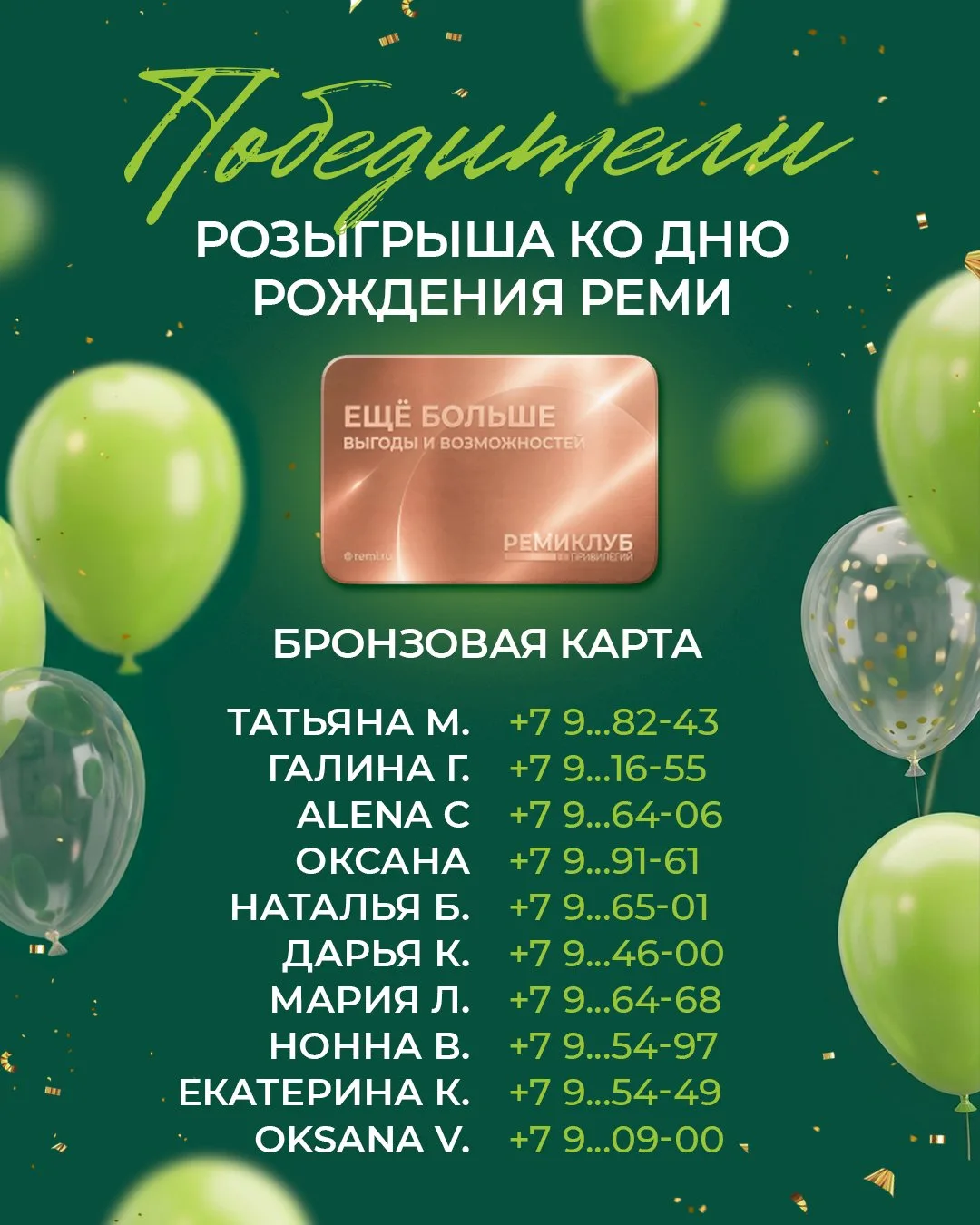 Пора подвести итоги! 🔥