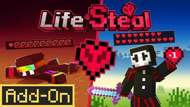 Аддон Lifesteal 👈