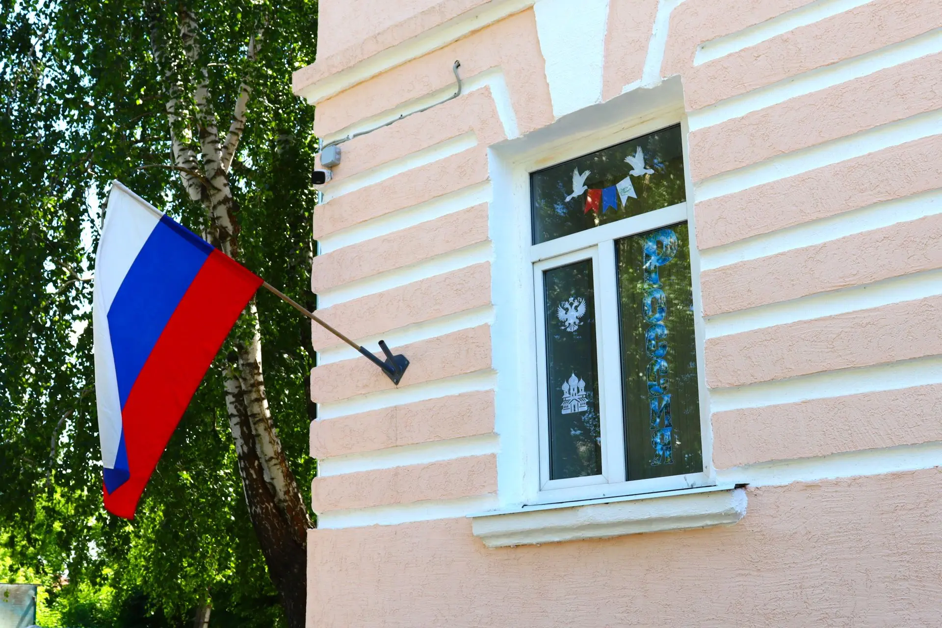 Пронская центральная библиотека приняла участие во Всероссийской акции «Окна России!», приуроченная 
