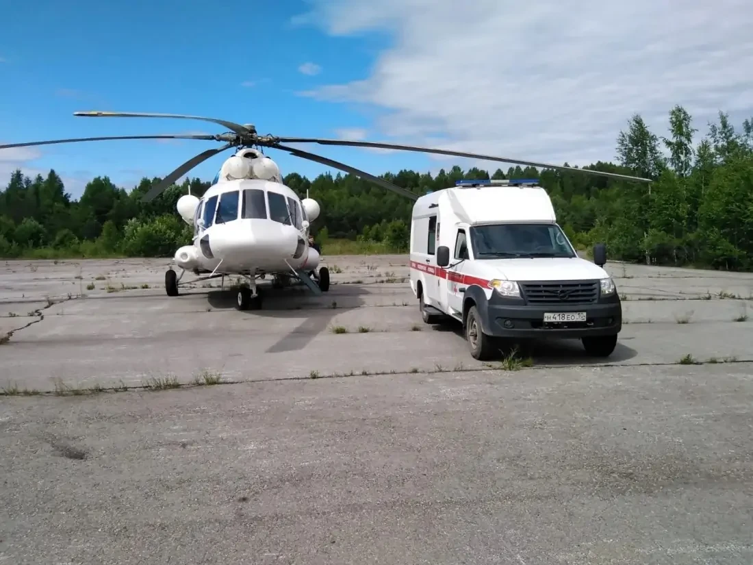 Более 240 человек с начала года спасли в Карелии с помощью санавиации