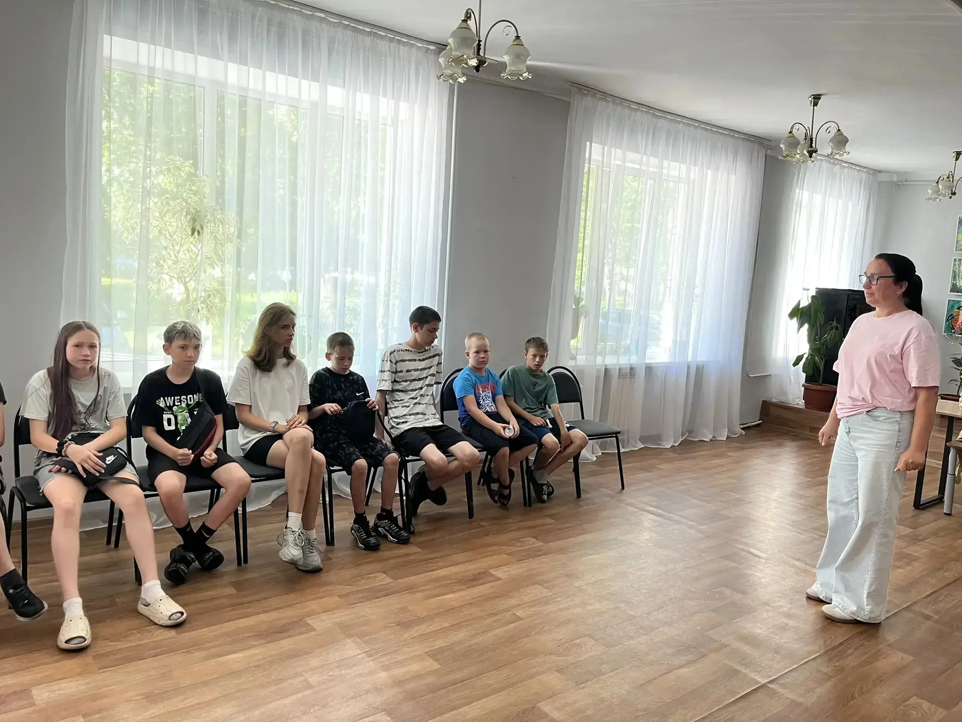 Сегодня в краеведческом музее состоялась беседа на тему «Дружба народов».
