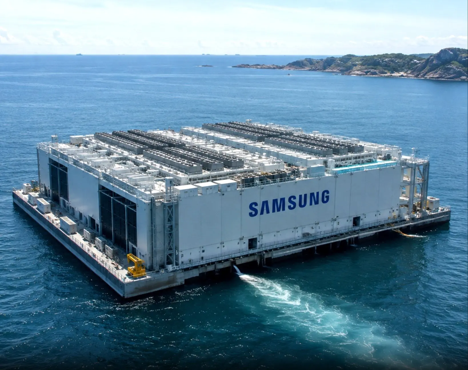 Samsung отправляет дата-центры в море — и уже проектирует плавучие ЦОДы на 200 МВт