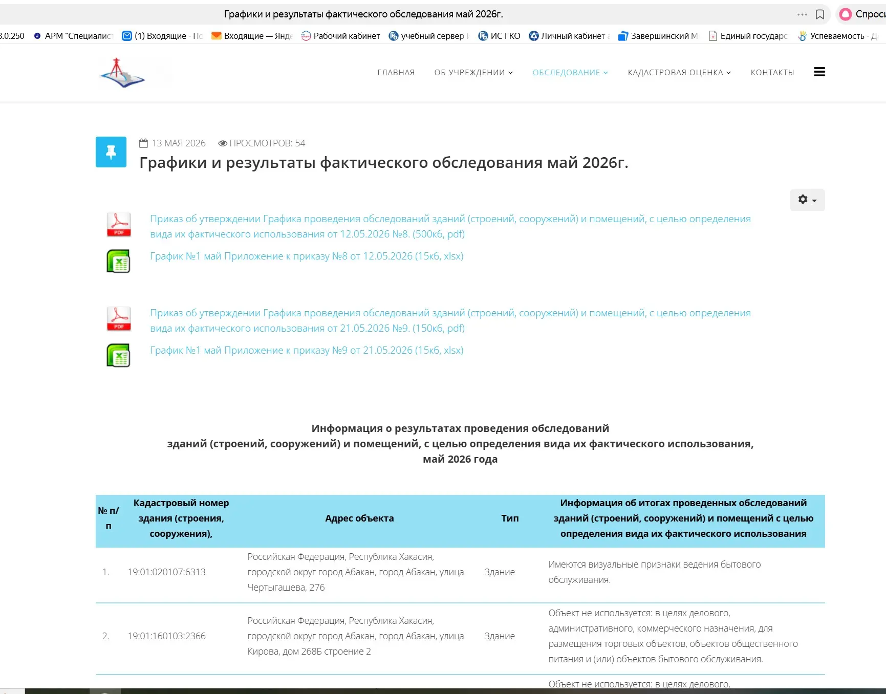 Государственное бюджетное учреждение Республики Хакасия "Центр государственной кадастро...