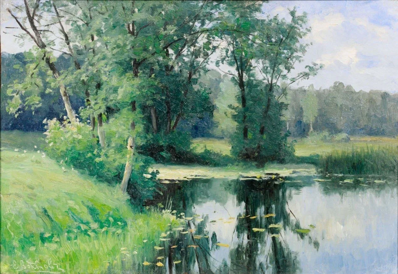 "Речная заводь", 1880-1890е
