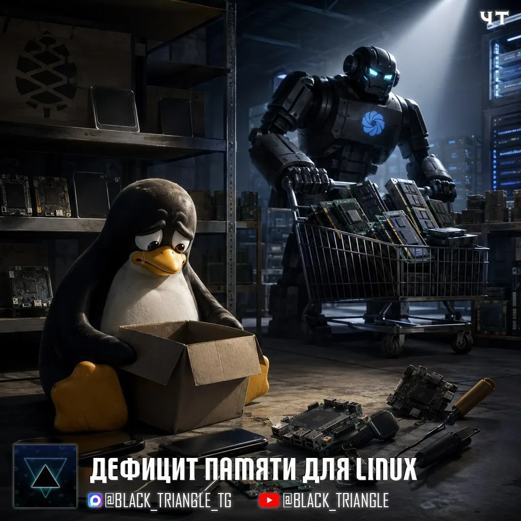 ☝🏻ИИ съел память, и Linux-железо кончилось