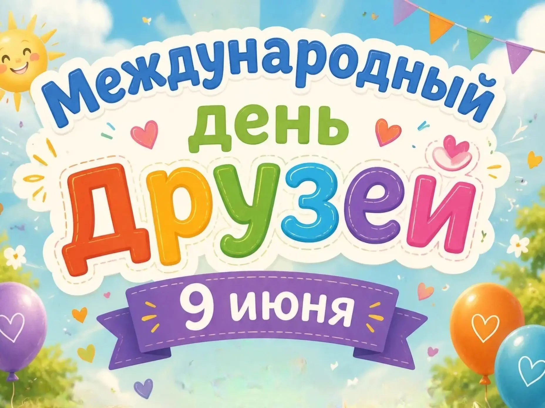 В лагере отметили День дружбы! 🎉