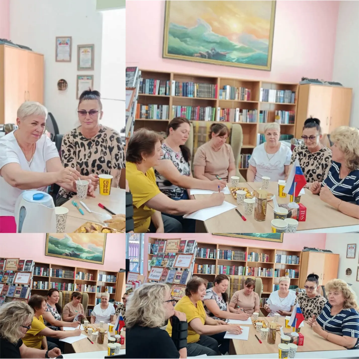 В детско-юношеской библиотеке МКУК «ЦБС» Генического МО специалисты территориального отделения ГКУ Х