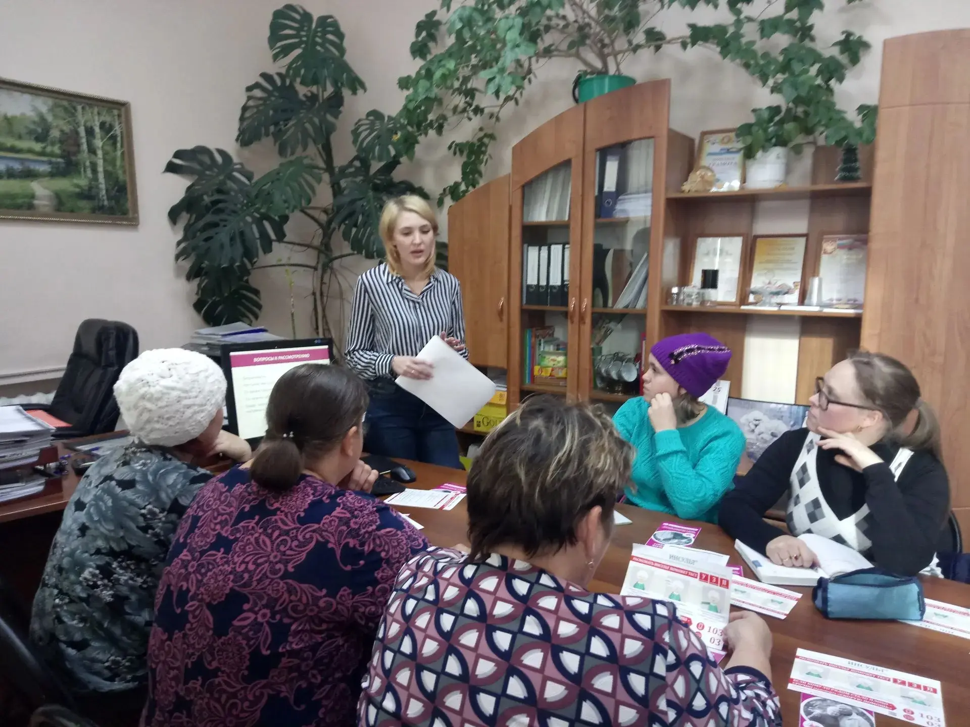В Кривошеинском  районе  работает школа ухода за гражданами пожилого возраста и инвалидами.🍀

На за