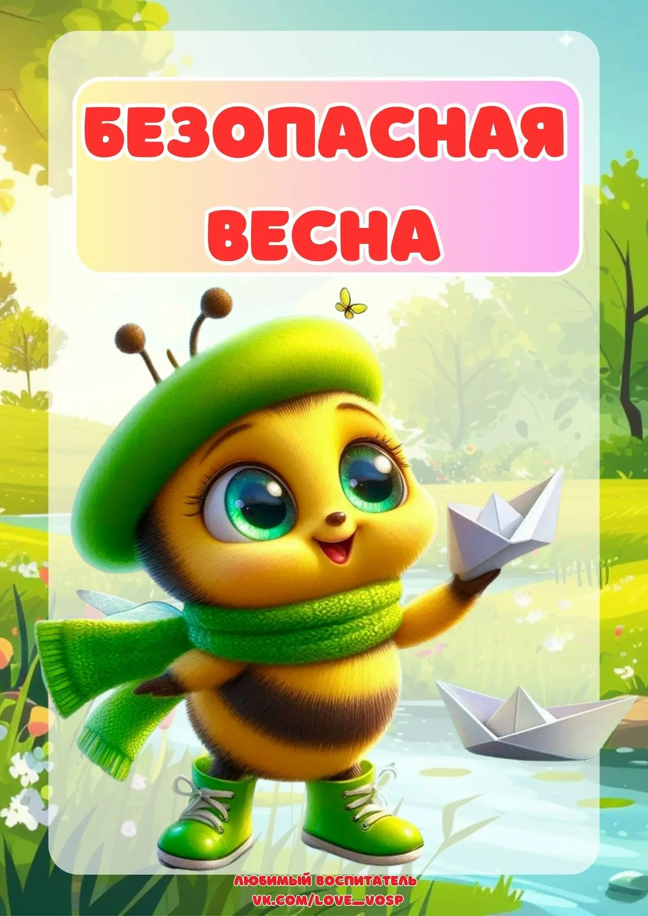 БЕЗОПАСНАЯ ВЕСНА!!🌺💐❗️