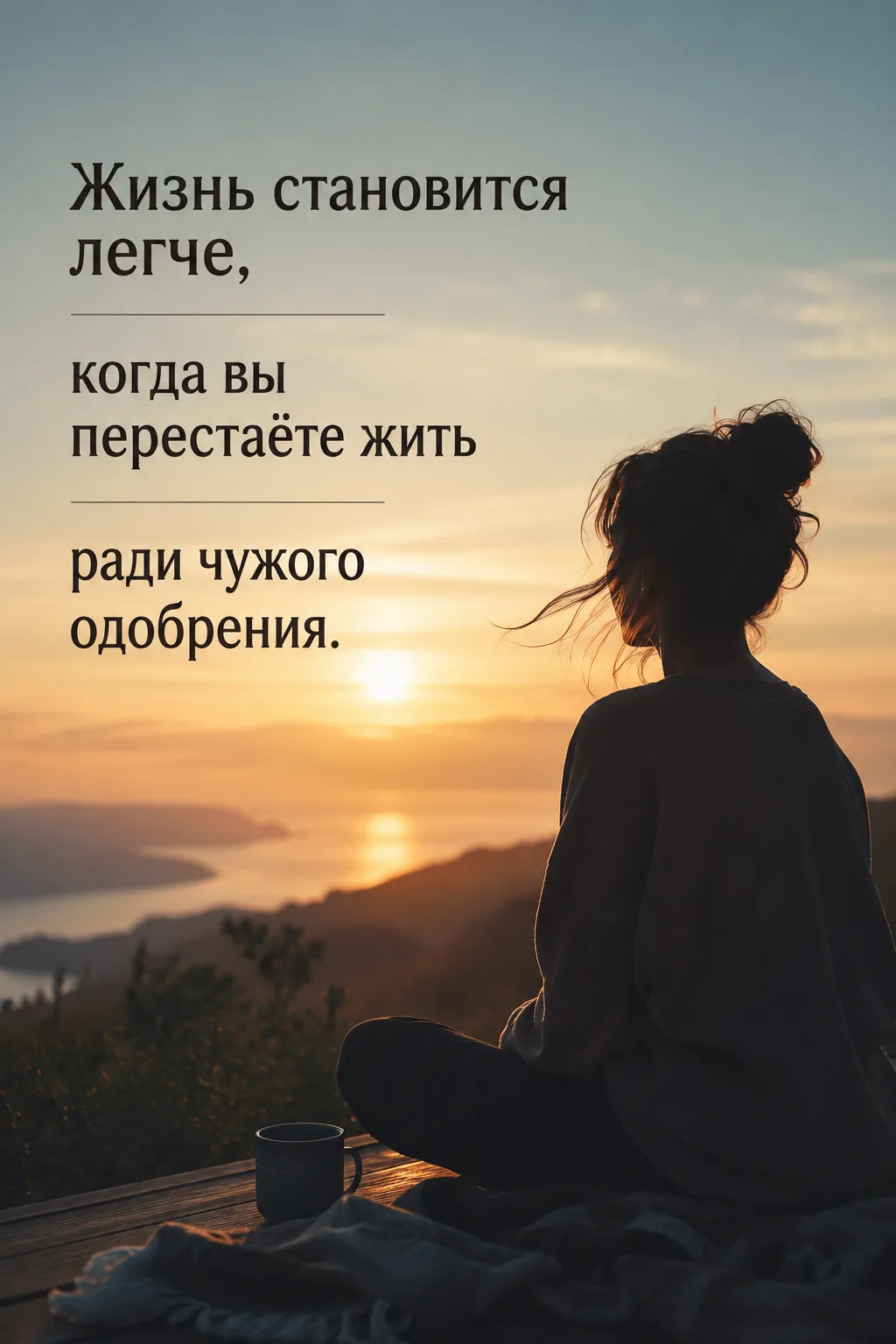 Жизнь становится легче, когда вы перестаёте жить ради чужого одобрения.

❤ Психология отношений