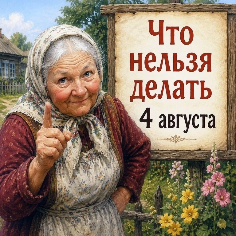 ‍ ()🚫 Что нельзя делать 4 августа — Мария Ягодница