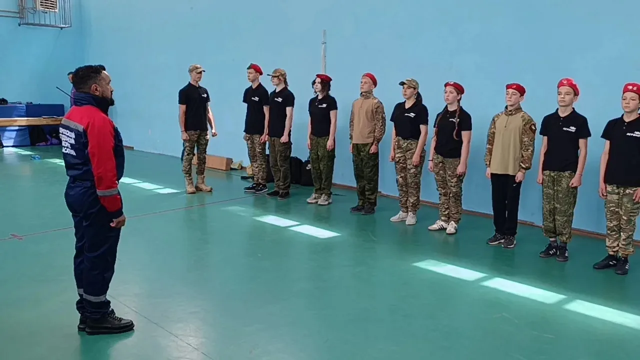 🚩 Мы — в деле! Школьный отряд Гагаринцы принял участие в муниципальном этапе «Зарницы ...