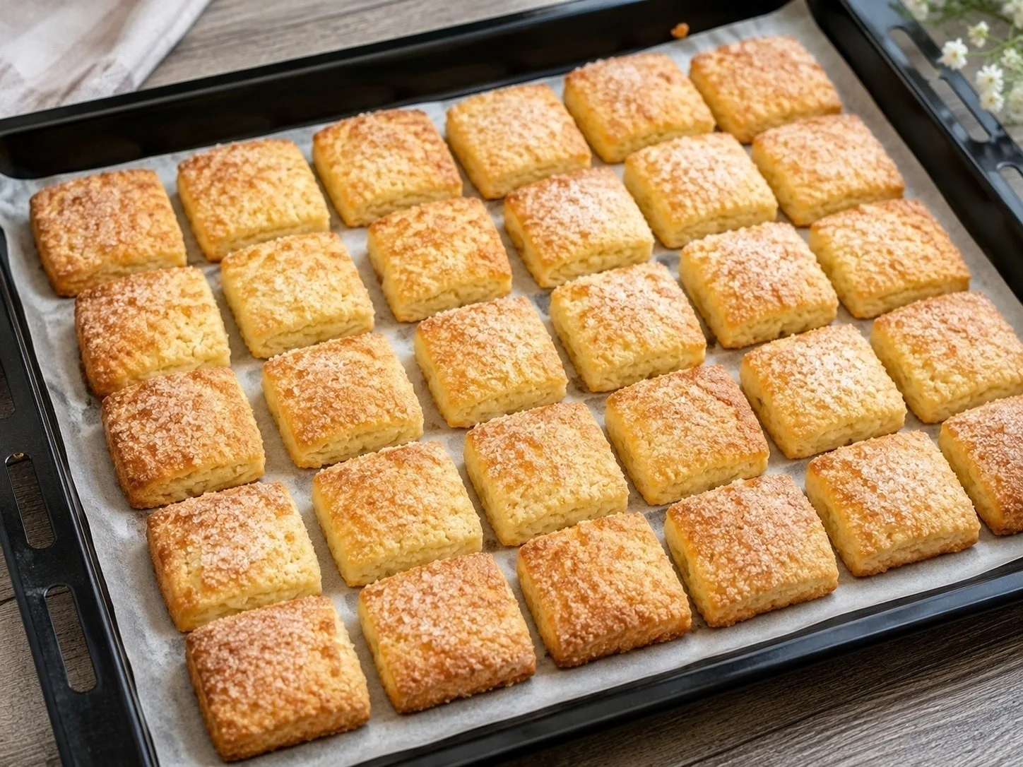 🍪 Творожное печенье, которое исчезает с тарелки ещё тёплым