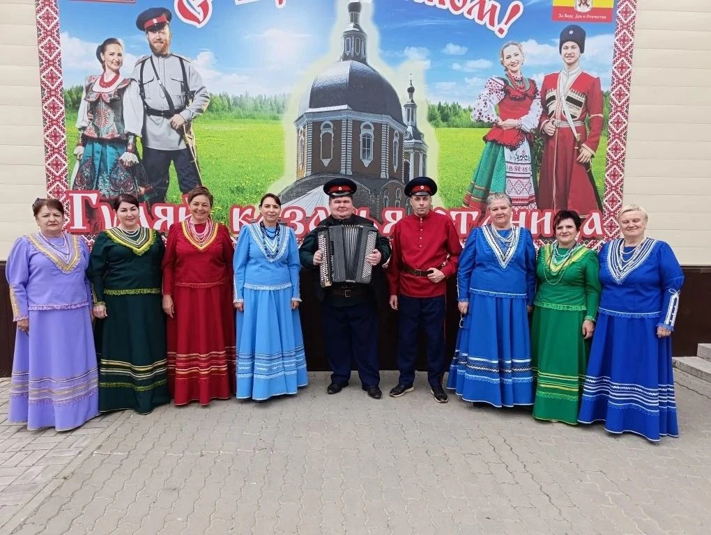 Народный самодеятельный ансамбль казачьей песни «Казачка» Киквидзенского районного Дома культуры бле