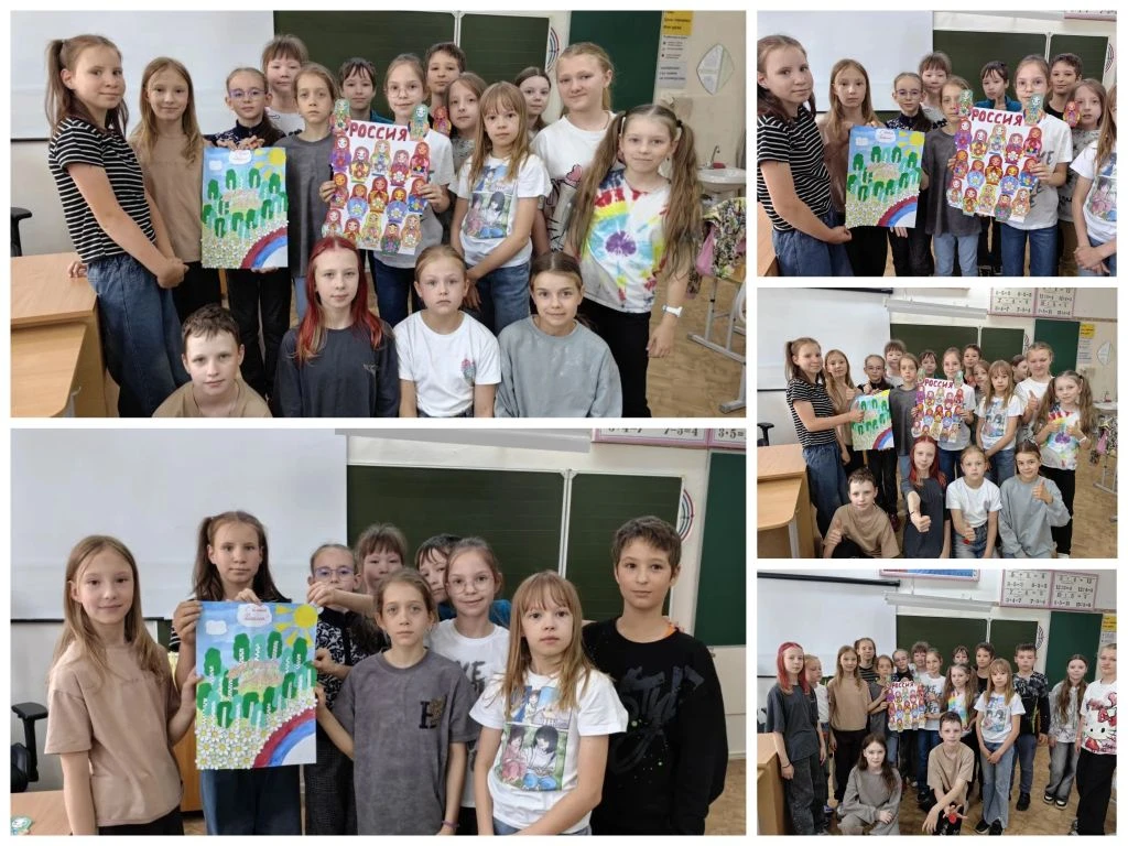 🇷🇺 День России в школьном лагере: ярко и познавательно! 🇷🇺
Вчера в лагере мы  присоединились к п