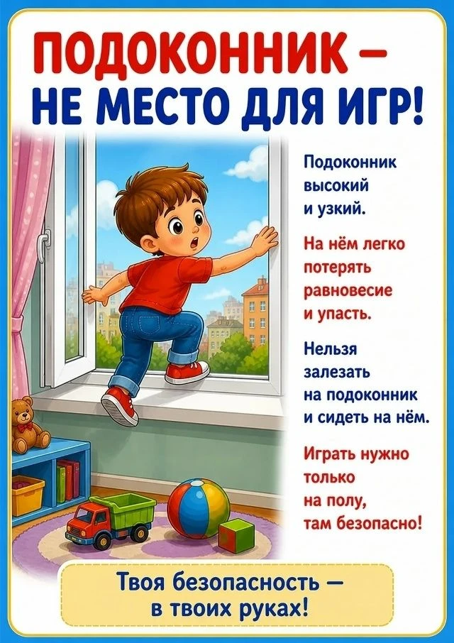 Важно помнить: москитная сетка не защищает от падения! Она создана только для защиты от...