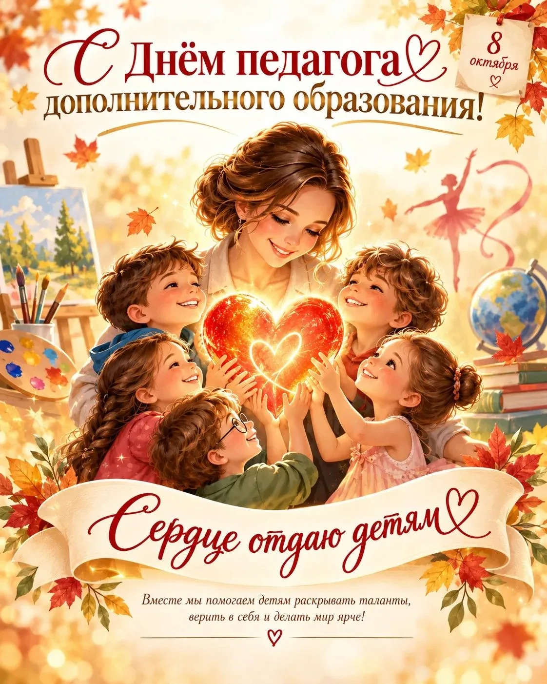 С Днём педагога дополнительного образования!