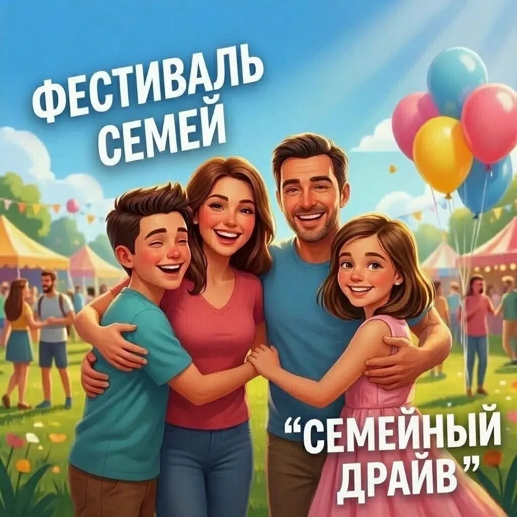 Приглашаем всех на ll этап (очный) окружного Фестиваля семей «Семьёй единой округ славен» который на