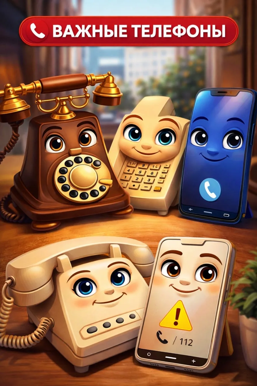 📞 ВАЖНЫЕ КОНТАКТЫ ДЛЯ ЖИТЕЛЕЙ ДОМА
