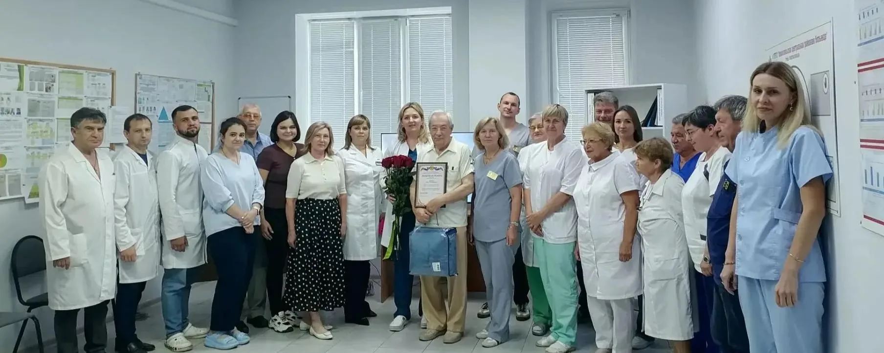 Сегодня в нашей больнице особенный и немного грустный день — мы провожаем на заслуженны...