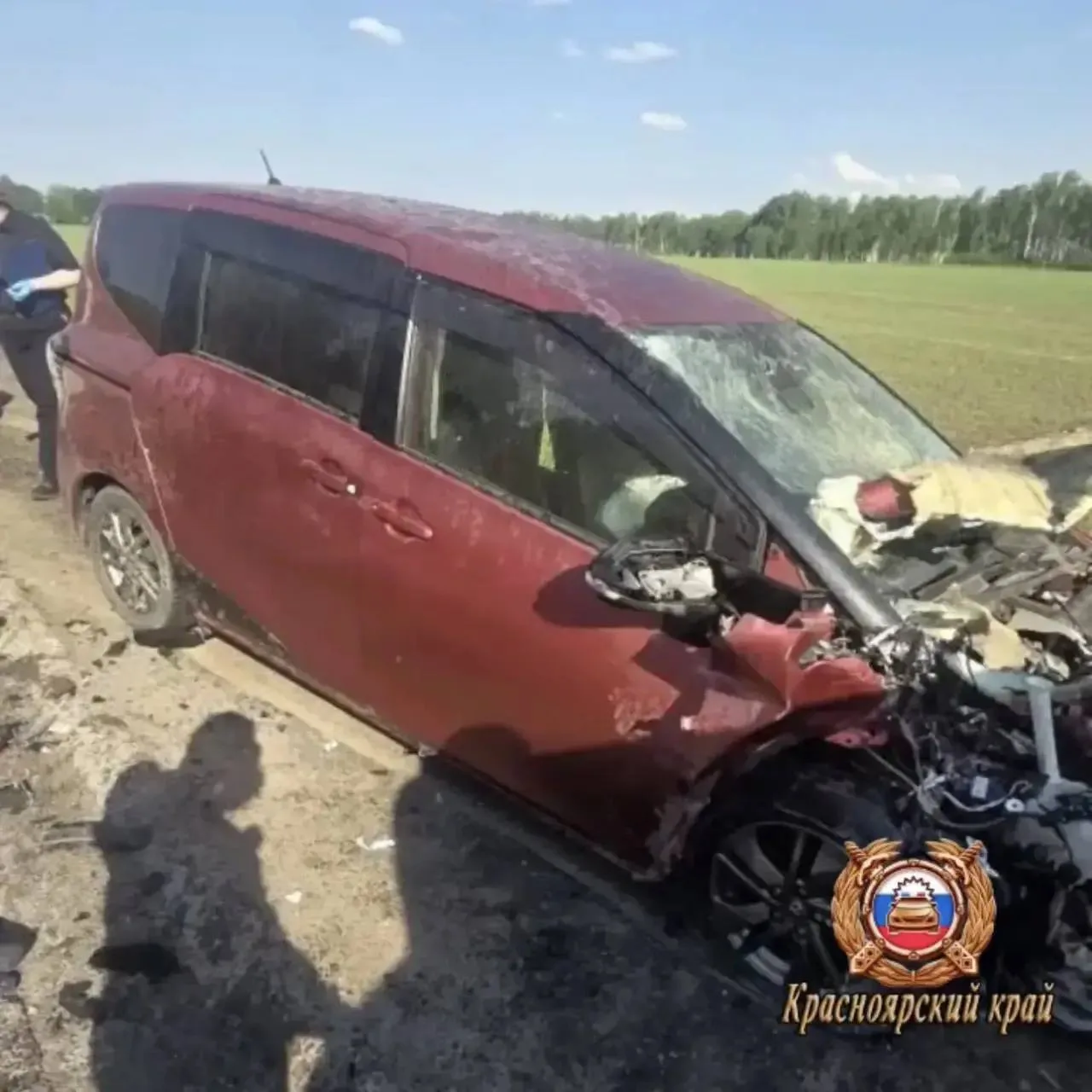 Двое водителей днем 13 июня погибли в аварии в Рыбинском округе, сообщили в пресс-службе ГАИ по Крас