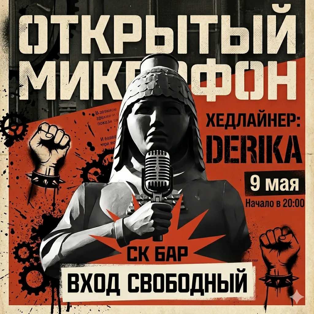 Акустический ОТКРЫТЫЙ МИКРОФОН в СК БАР