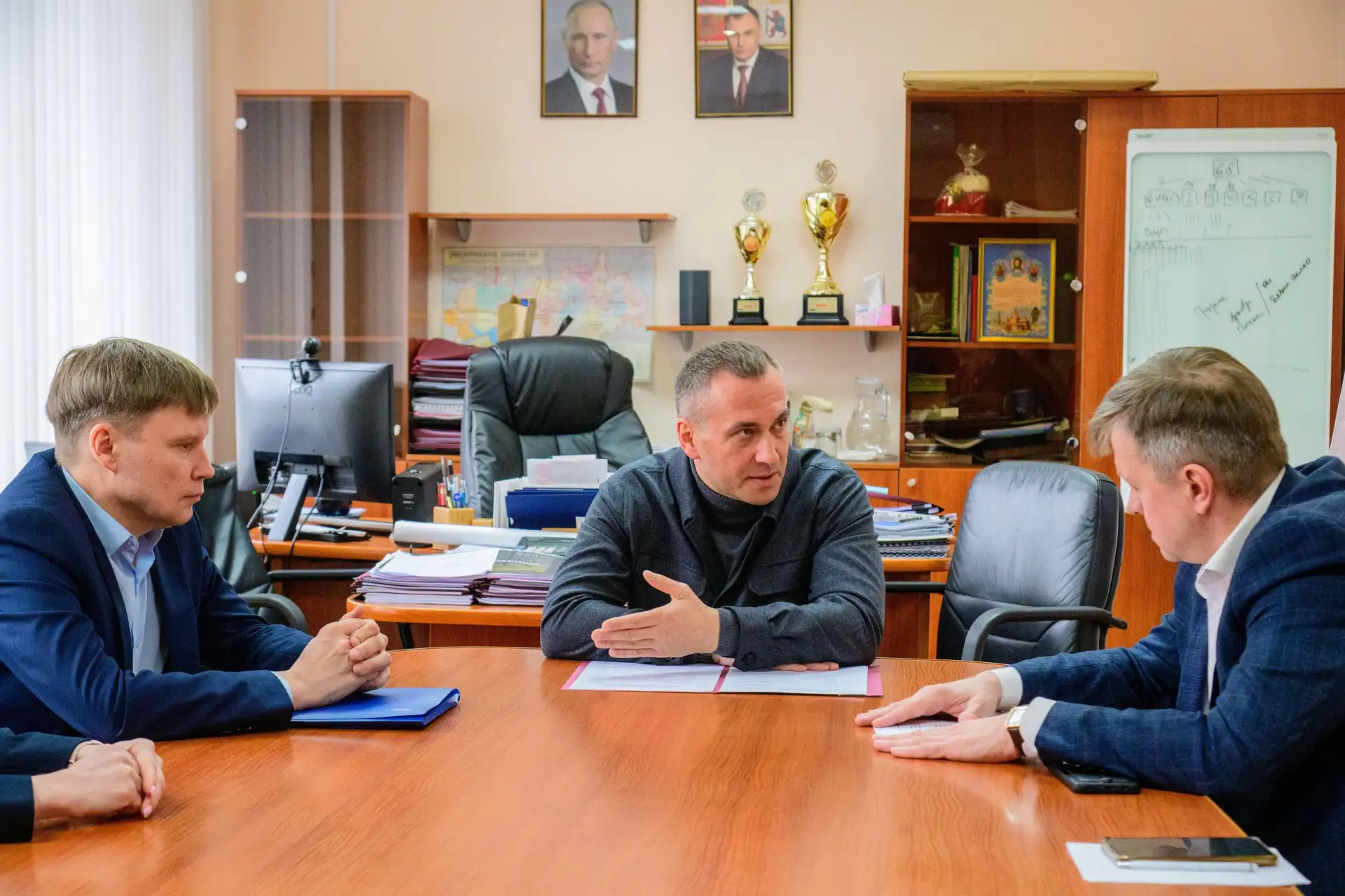 В Марий Эл сформирован план мероприятий по развитию водных ресурсов  На рабочей встрече Первого заме