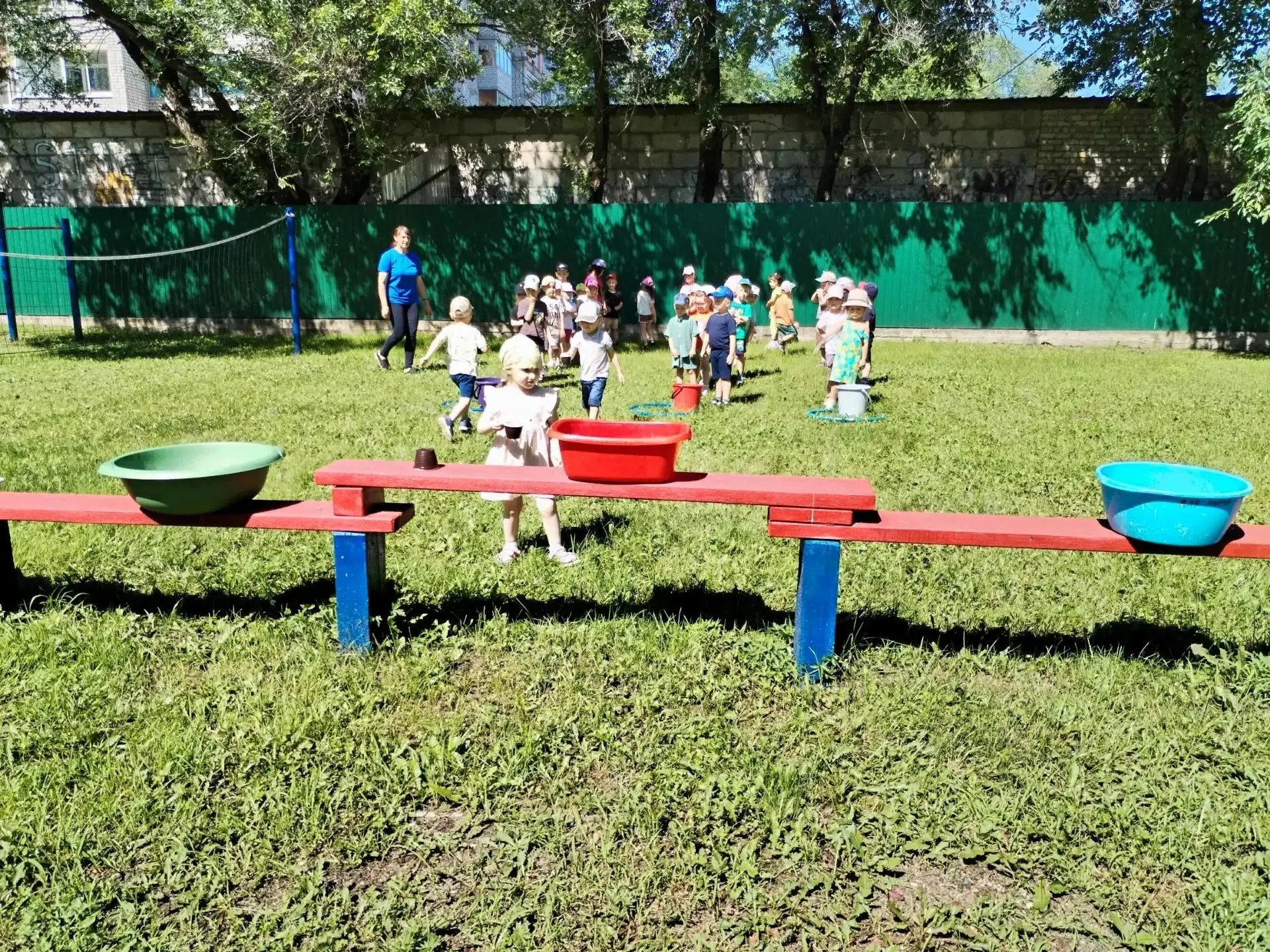 Лето в детском саду — время силы и брызг! 💦Сегодня у нас прошёл не просто день на улице, а настоящи