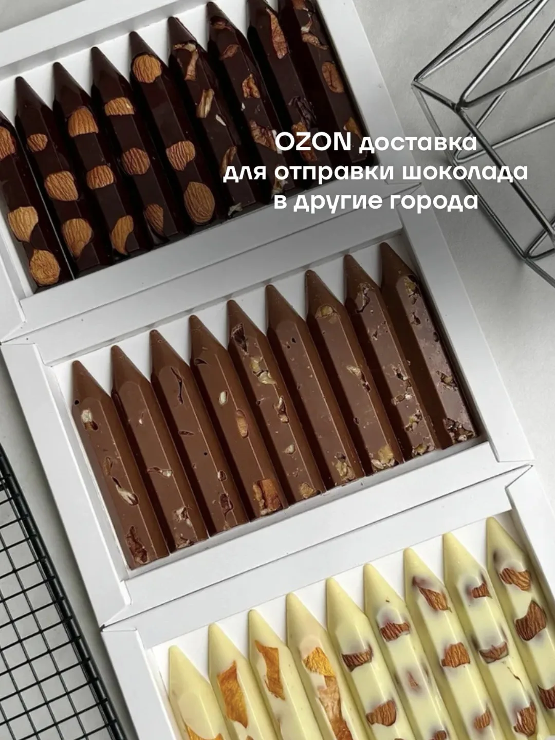 ▫️ На стену ВК Донат в https://vk.ru/kotova_chocolate добавила пост об ОзонДоставке со ...