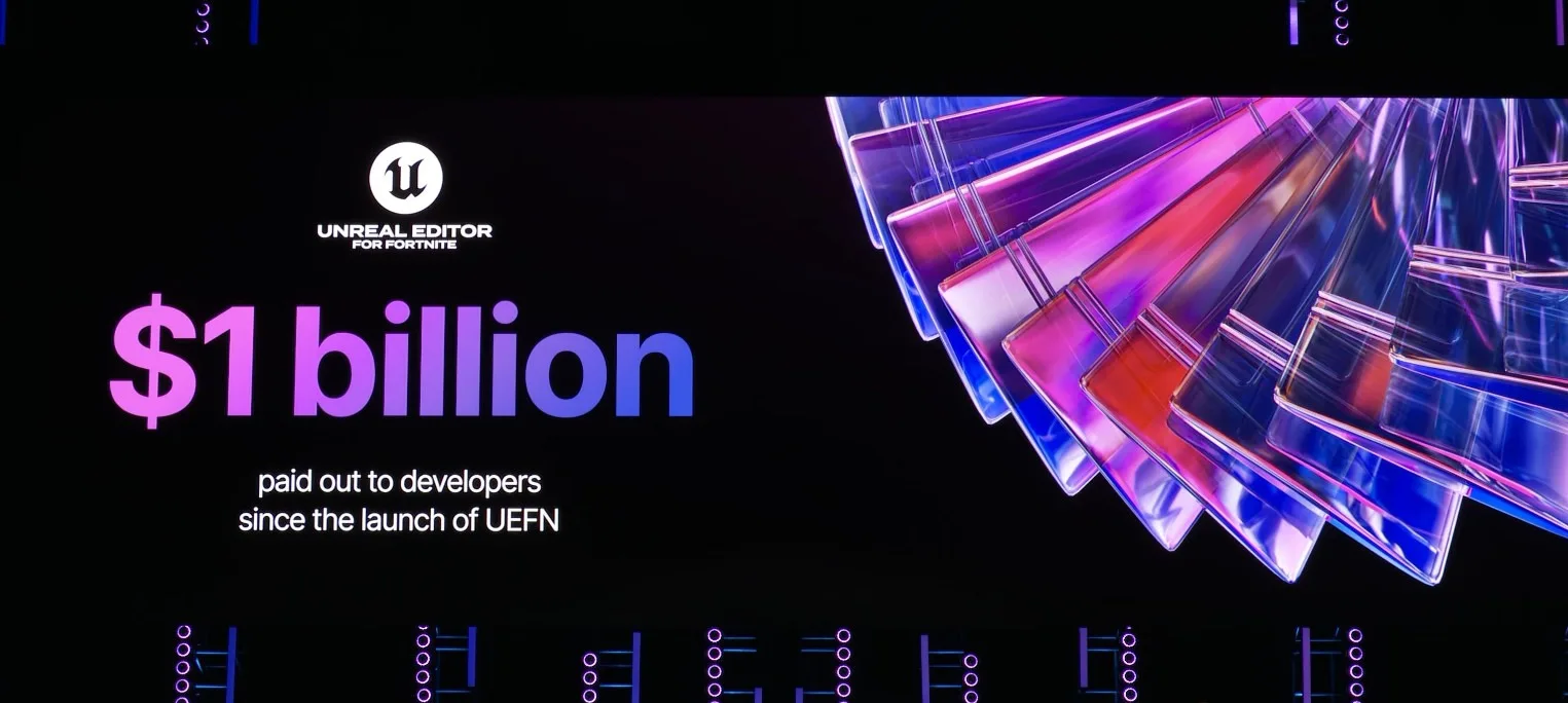 😱Создателям контента в UEFN уже выплачен 1 МИЛЛИАРД ДОЛЛАРОВ! 

Но и это ещё не всё: игры, созданны