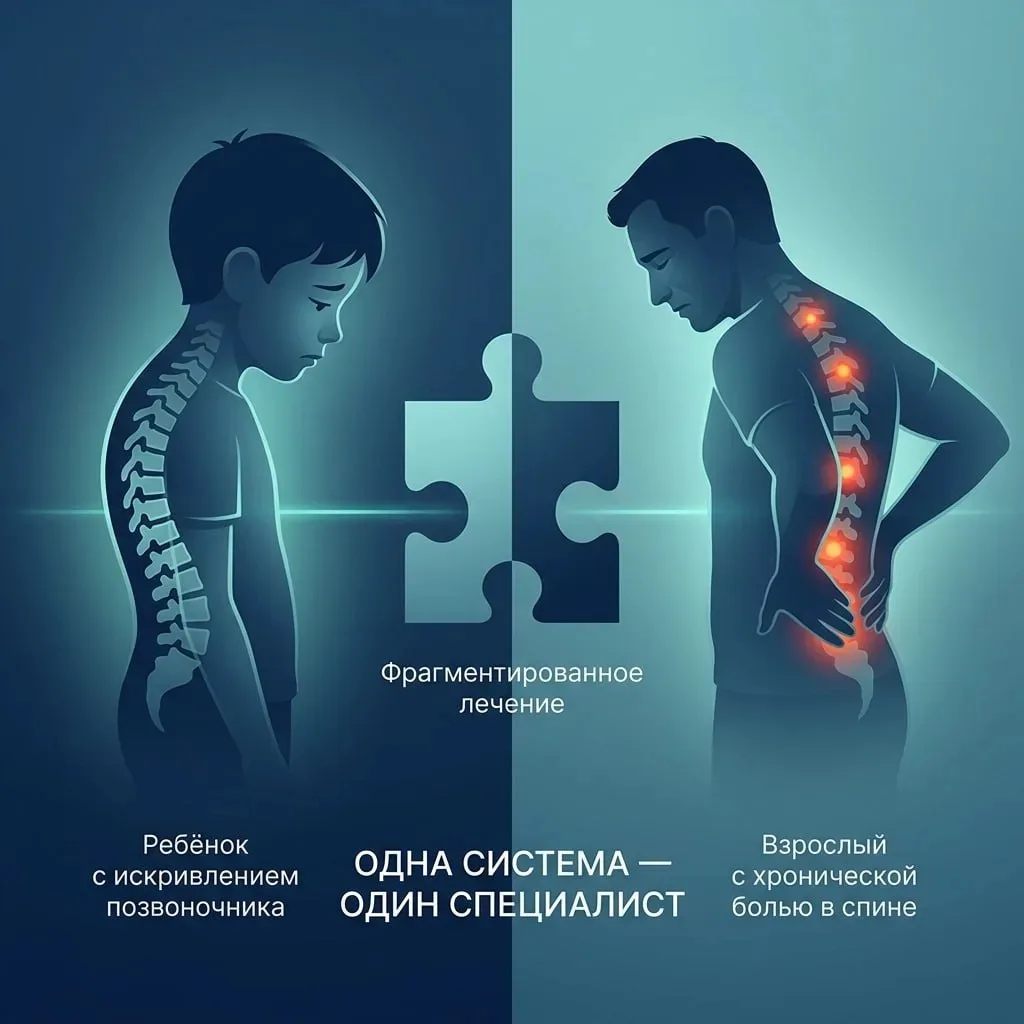 Лечите симптомы по отдельности? Пора восстановить систему.