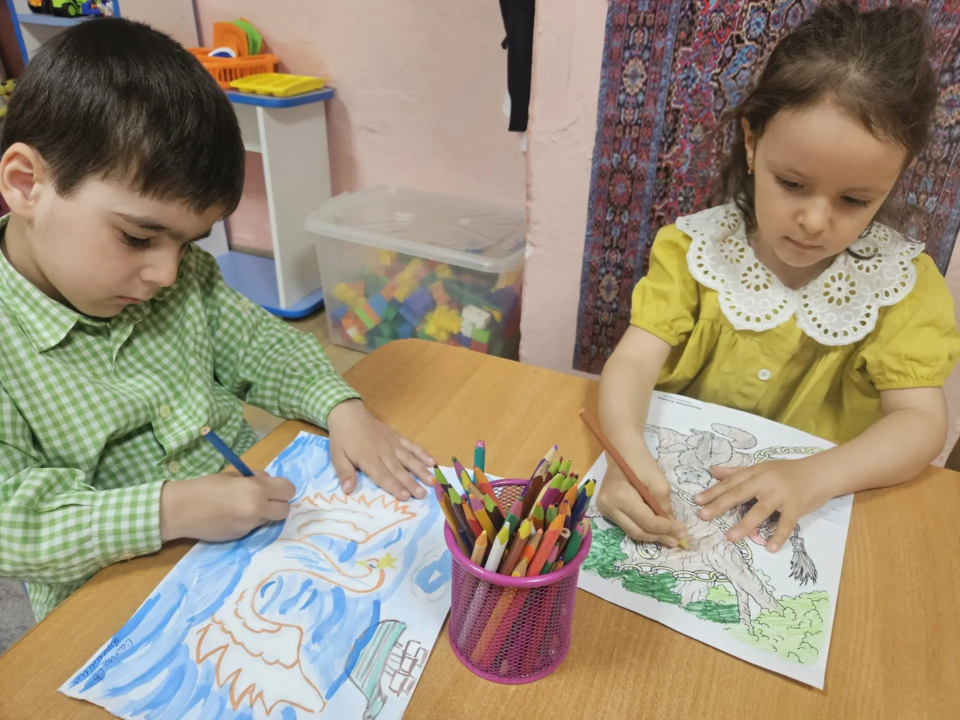 💫В преддверии Дня Пушкинской поэзии в нашей средней группе 🤗открылась волшебная выста...