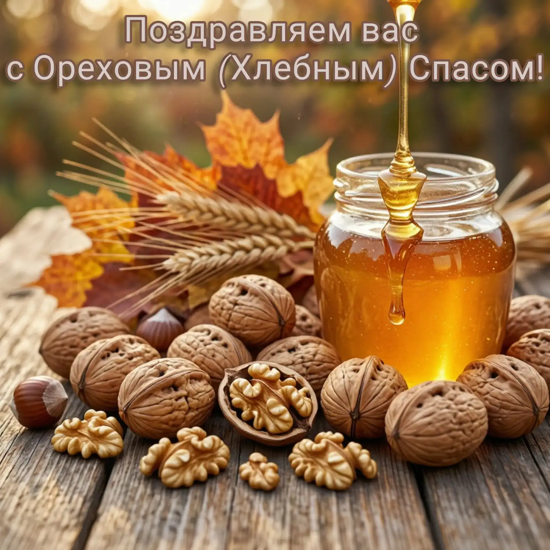 С Ореховым Спасом! 🌰