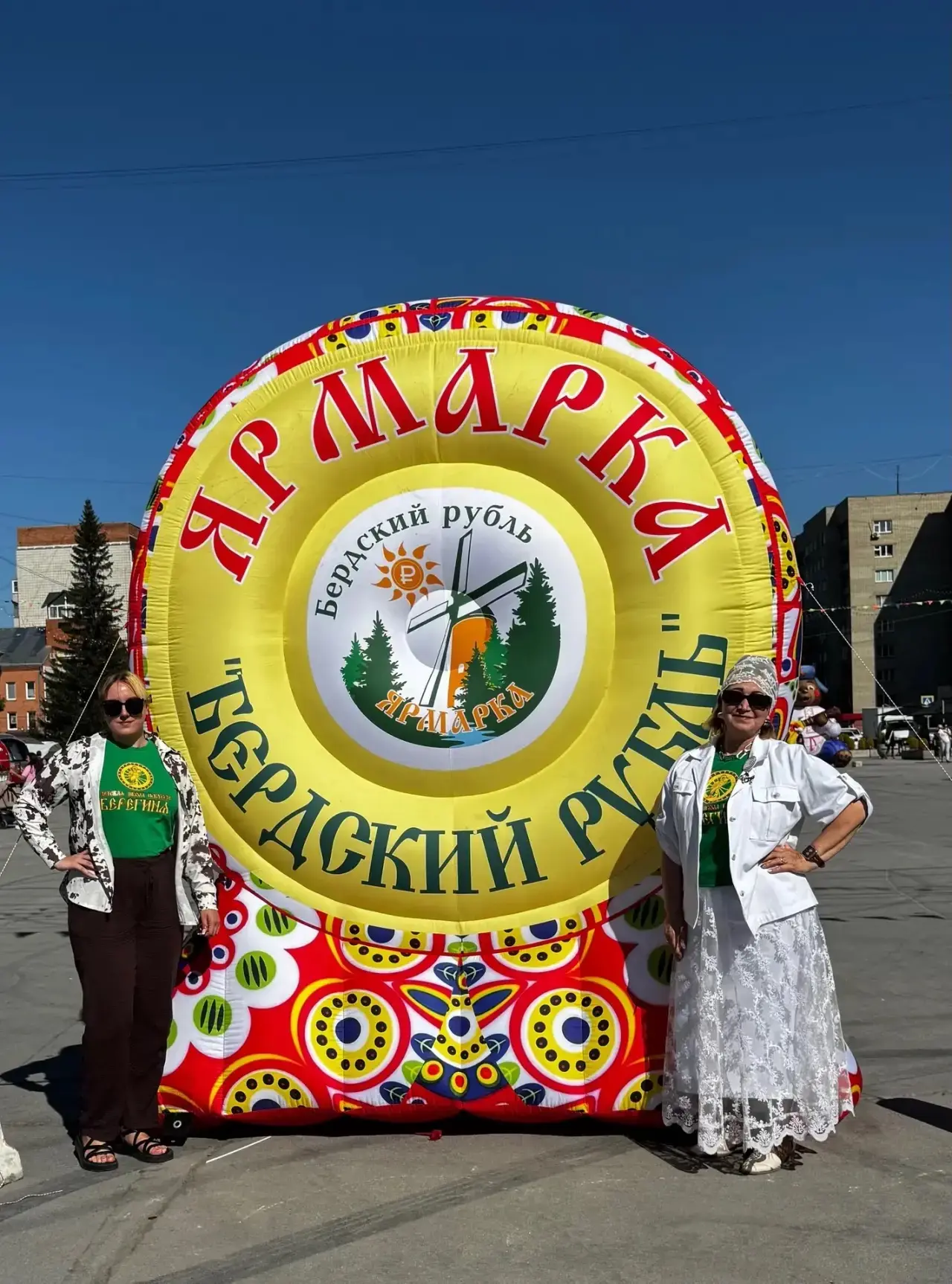Берегиня радует мастер-классами жителей Бердска на ярмарке🎉