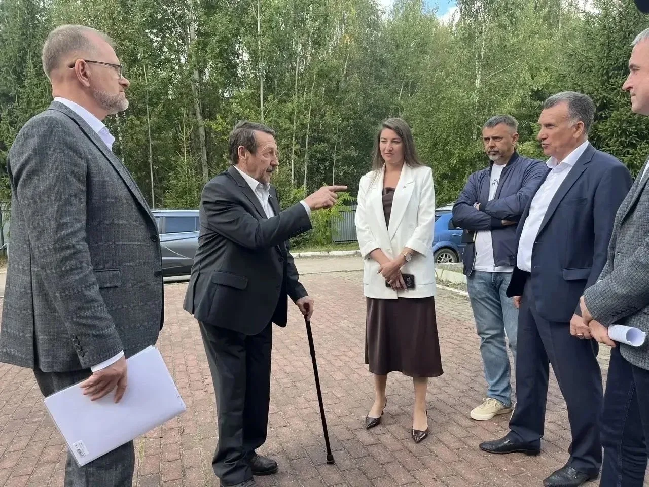 В Людиново с рабочим визитом побывал депутат Государственной Думы Геннадий Скляр.